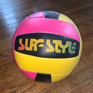 Vintage Surf Style Volleyball